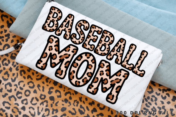 Baseball Mom Sublimation: Graphics for T-Shirt Designs