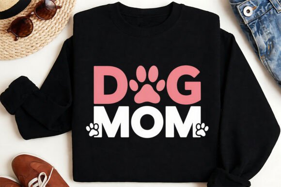 Dog Mom PNG: Premium Graphics for T-Shirt Designs