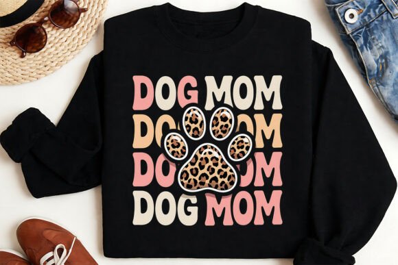 Dog Mom Shirt Png: Graphics for T-Shirt Designs