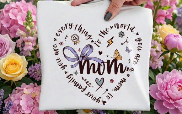 Love Mama Mom Mother s Day Gift PNG: Graphics for T-Shirt Designs