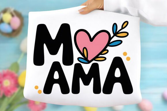 Mom Heart PNG: Graphics for T-Shirt Designs