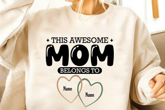 Mother's Day PNG: Graphics for T-Shirt Designs