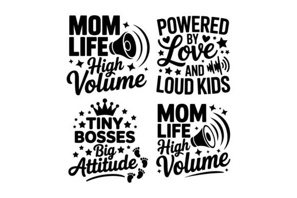Relatable Mom Life Bundle: Graphics for T-Shirt Designs