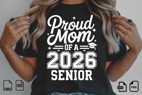 Review: Proud Mom of a 2026 Senior PNG for Embroidery